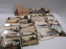 Approx 500 antique and vintage postcards, mostly of Welsh interest to include Real photograph types,