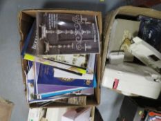 Three trays of assorted collectables