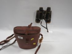 A vintage pair of cased Carl Zeiss Jena 7 x 50 field binoculars A/F