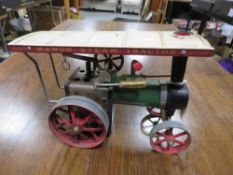 A Mamod steam powered tractor A/F