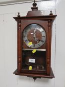 A small reproduction quartz wall clock