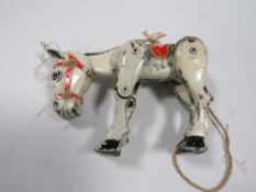 A vintage Muffin the Mule puppet