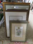 DOROTHY LOCKLEY - A selection of framed and glazed watercolours and prints to include signed