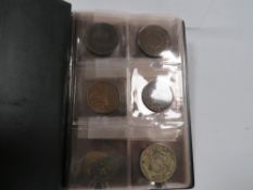 An album of coins and tokens 17th century and onwards