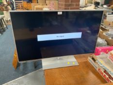 A Panasonic 39” flatscreen television - House Clearance
