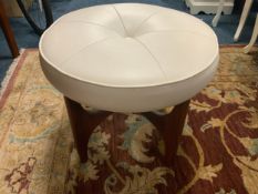 A mid-century teak G-plan stool