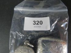 A large hallmarked silver vesta case with another, approx combined weight 56.8g