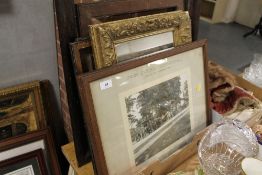 An early cycling/ automobila interest photograph - Union Cycliste Internationale together with a