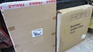 Two boxed tables - new but contents unchecked