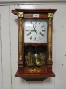 A reproduction wall clock