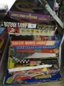A quantity of assorted boxed games to include Triang Scalextric and Transformers Scalextric (All