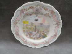A Royal Doulton Brambly Hedge plate The Wedding
