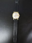 A mens vintage Longines 17 jewel wristwatch