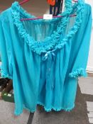 A vintage ladies negligee - nightdress & jacket