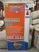 Print on metal advertising sign for Coney Beach Miami madness ride