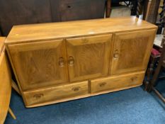 A Ercol light sideboard W 129 cm
