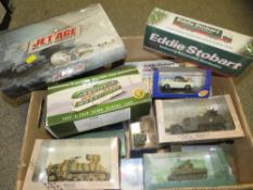 A quantity of assorted model cars etc
