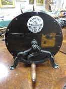 An antique Warren's The New Pressure knife cleaner 1883