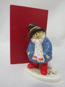 A Coalport figurine of Paddington bear dated 1979