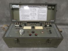 A TP7 US ARMY SIGNAL CORPS TELEPHONE REPEATER
