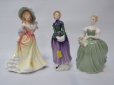 Three Royal Doulton figurines to include Florence
