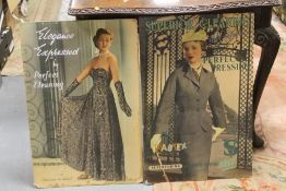 Two vintage advertising posters