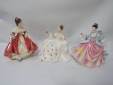 Three Royal Doulton figurines to include Rebecca