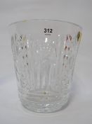 A Waterford Crystal ice bucket