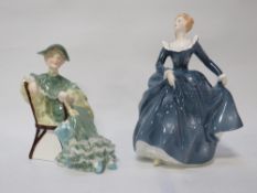 Two Royal Doulton figures to include Ascot