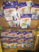 Two trays of assorted Pepsi Cararama cars