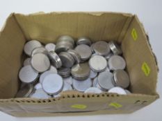 A collection of Longines wristwatch movement boxes (57)