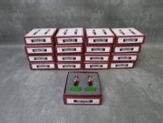 THIRTEEN BOXES OF PAIRS OF BRITAINS TOY SOLDIERS, 1:32 scale Scots Guards present arms 40204
