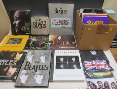 A COLLECTION OF SIXTEEN BEATLES BOOKS, to include Anthology, The Beatles Album By Album,