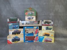 A COLLECTION OF TWELVE BOXED CORGI VEHICLES, to include ERF tanker Bass Worthington 97319, Foden