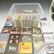 A COLLECTION OF APPROXIMATELEY SEVENTY BEATLES AND FORMER BEATLES CD's, to include several double