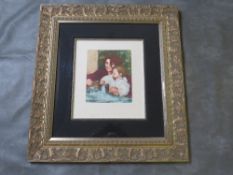 AFTER PIERRE AUGUSTE RENOIR (1841-1919). 'Gabrielle Et Jean', unsigned, A. VOLLAND blind stamp,