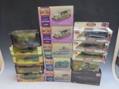 FIFTEEN BOXED MILITARY VEHICLES, to include five Corgi second World War vehicles CC60004, CC60001,