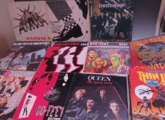 A COLLECTION OF APPROXIMATELY THIRTY TWO LP RECORDS & 12