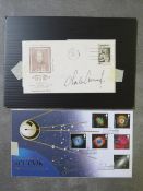 SPACE INTEREST - A 'CHARLES CONRAD JR' SIGNED COVER, dated Feb 1 1974 'Retires from astronaut