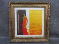 EMILE BELLET. 'Saison D'Or', limited edition lithograph in colour on woven paper, number 90 of