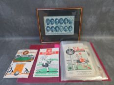 A COMPLETE SET OF WOLVERHAMPTON WANDERERS HOME AND AWAY PROGRAMMES FROM THE 1950 / 1951 SEASON, to
