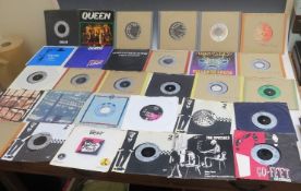 A NICE COLLECTION OF SIXTY FIVE SINGLE RECORDS, to include mainly Ska, Rock and Reggae artists