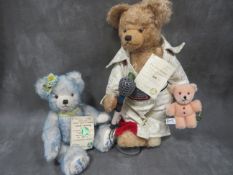 TWO HERMANN SPIELWAREN LIMITED EDITION TEDDY BEARS, comprising 'The Wild Sixties' European Edition n