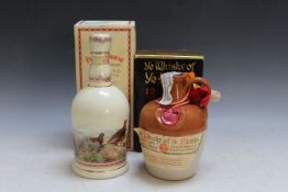 1 BOXED CERAMIC DECANTER OF 12 YEARS OLD YE WHISKY OF YE MONKS, together with 1 boxed ceramic