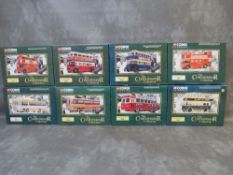 EIGHT BOXED CORGI CLASSIC CONNOISSEUR COLLECTION COACHES AND BUSES, to include 35303, 35005,