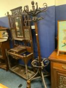 A vintage Bentwood hat/coat stand