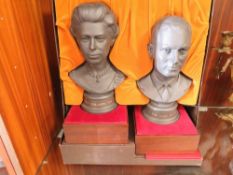 A Royal Doulton Black Basalt bust in original box ( box A/F)