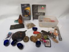 A box of collectables including Breitling and TAG booklets