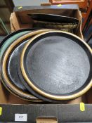 A selection of assorted trays