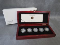 Canada 2012 silver farewell to the penny 5 coin proof set in case of issue with COA